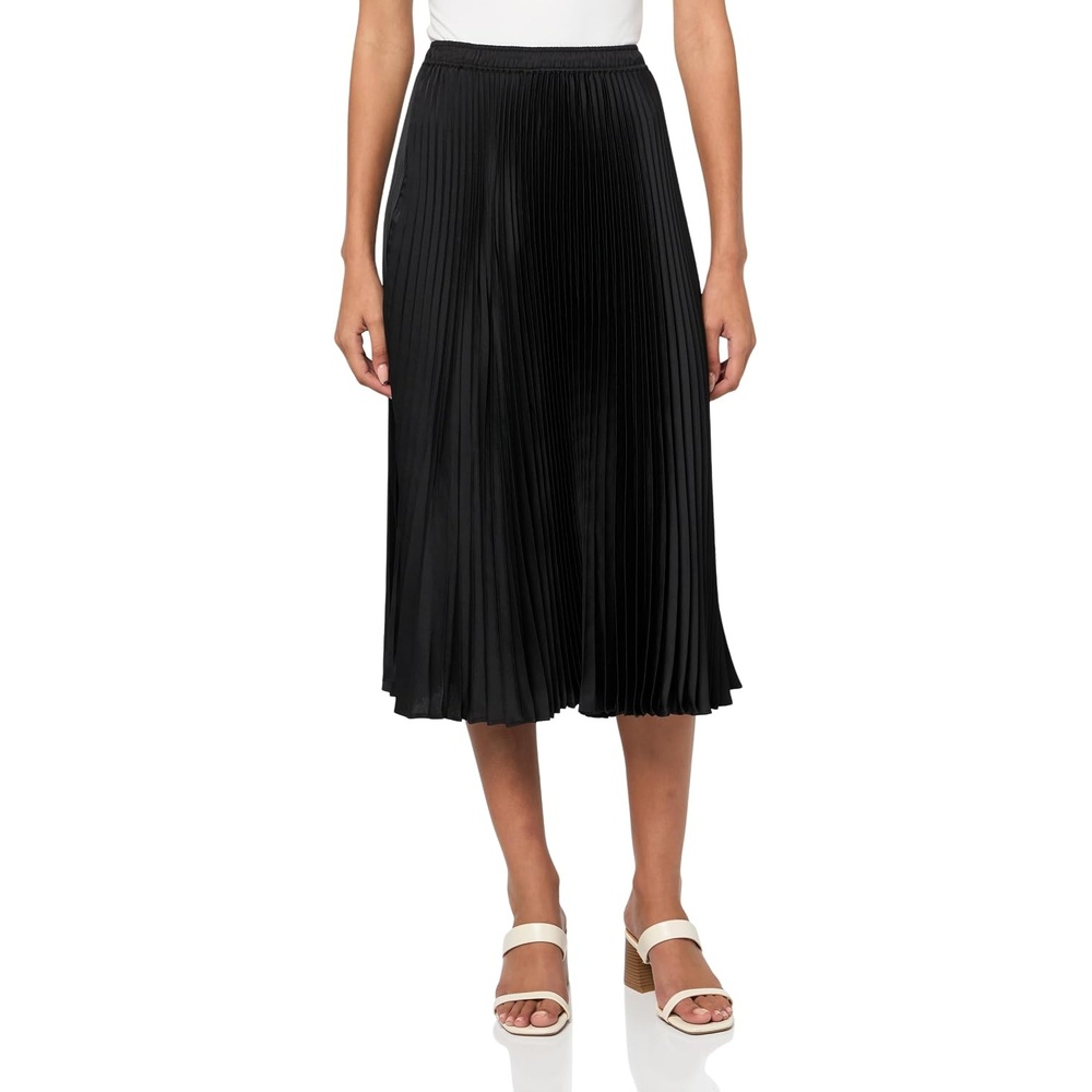 image:imageBOSS Womens Vlissa Pleated SkirtBlack Oil
