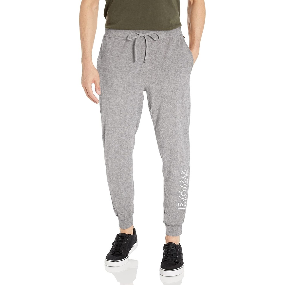 image:imageBOSS mens Identity Jogger Lounge PantsSmoke Melange Grey