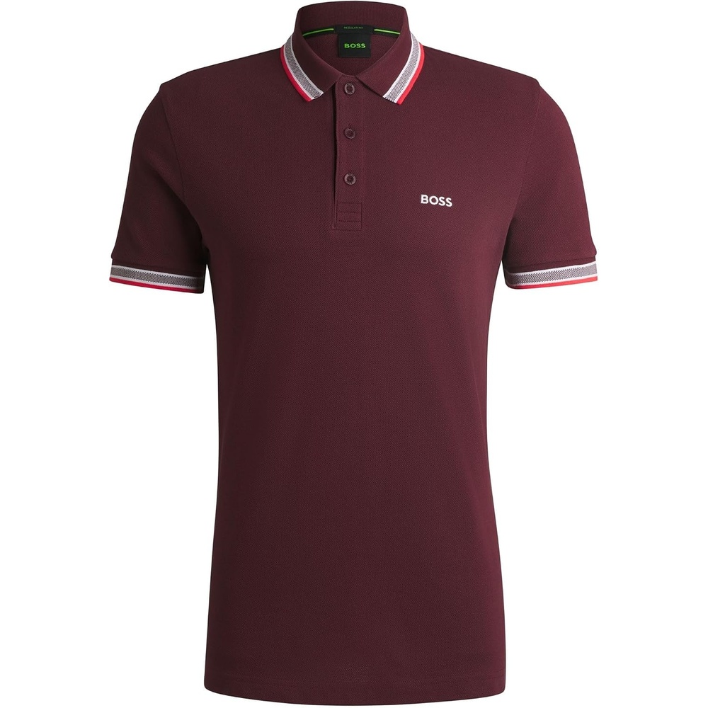image:imageHugo Boss Paddy Pro Regular Fit Pima Cotton614 Medium Red