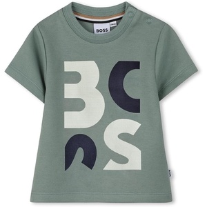 BOSS Boys’ Boss Boys Short Sleeves Tee-Shirt(Green Bay)