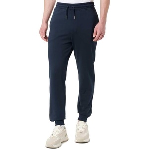 BOSS Cotton Terry Jogging Bottoms with Logo Detail(Dark Blue404)
