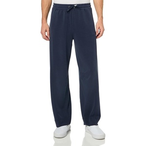 BOSS, Elijah Barrel Shape Jersey Pants, Clean Navy, M