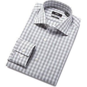 BOSS Hugo Mens Jaron Us Dress Shirt(Black)