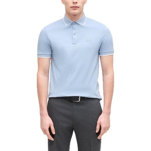 BOSS Men Orange / He.Polo / Passertip 10256683 01(Light/Pastel Blue 458)