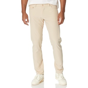 BOSS Men’s 5-Pocket Slim Fit Soft Touch Pants(Oxford Tan)