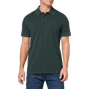 BOSS Men’s Basic Short Sleeve Pique Polo Shirt(Dark Forest Green)