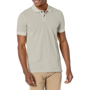 BOSS Men’s Basic Short Sleeve Pique Polo Shirt(Slate Grey)