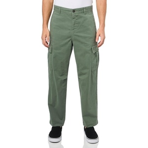 BOSS Men’s Cotton Stretch 7 Pocket Cargo Pants(Cucumber Green)
