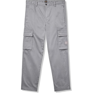 BOSS Men’s Cotton Stretch 8 Pocket Cargo Pants(Frozen Clay)