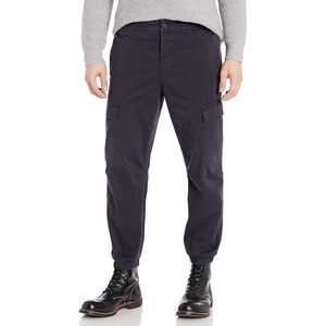 BOSS Men’s Cotton Stretch Cargo Pants(Dark Indigo)
