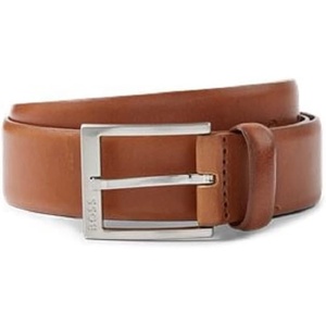 BOSS Men’s Erron Belt(Light Chestnut)
