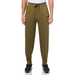 BOSS Men’s Fashion Cuffed Lounge Pants with Side Logo(Green Asparagus)