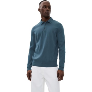 BOSS Men’s Gemello Polo(Open Blue)