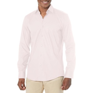 BOSS Men’s Hank Kent Shirt(Light Pastel Pink)