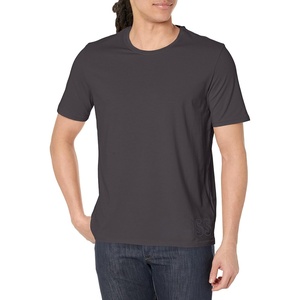 BOSS Men’s Identity Crewneck Lounge T-Shirt(Dark Grey)