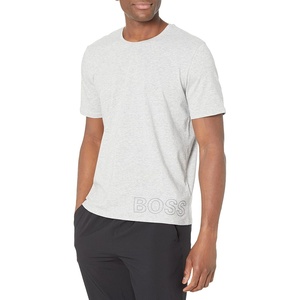 BOSS Men’s Identity Crewneck Lounge T-Shirt(Grey)