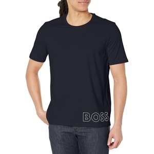 BOSS Men’s Identity Crewneck Lounge T-Shirt(Sky Captain Navy)