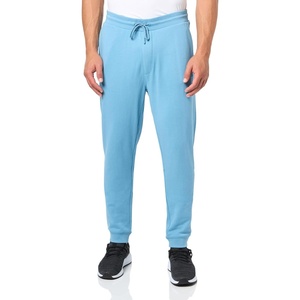 BOSS Men’s Jersey Drawstring Sweat Joggers(Niagara Blue)