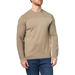 BOSS Men’s Momentum Pullover Crewneck Sweater(Sprout Green)
