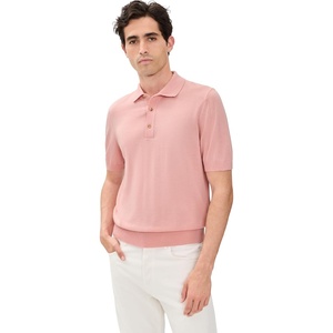 BOSS Men’s Nolano Knit Polo(Rose Tan Pink)