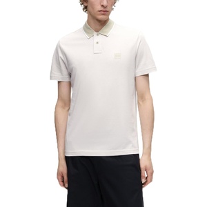 BOSS Men’s Passerford 10280967 01 Polo Shirt(Light Beige 272)