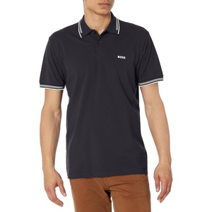 BOSS Men’s Paul Modern Essential Polo(Crisp Navy)
