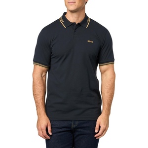 BOSS Men’s Paul Modern Essential Polo(Night Navy)