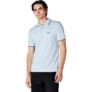 BOSS Men’s Paul Modern Essential Polo(Skyway)