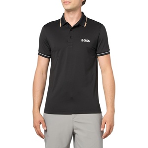 BOSS Men’s Paul Pro Performance Polo Shirt(Black Sky)