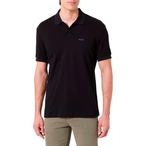BOSS Men’s Pio 2 Polo (Pack of 1)(Black)