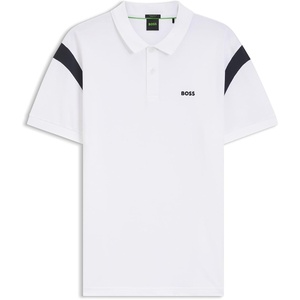 BOSS Men’s Pl_Union Paddy 10255848 01 Polo Shirt(White 100)