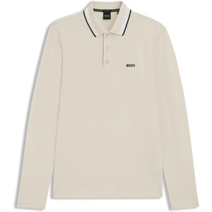 BOSS Men’s Plisy Polo Shirt(Open White 133)