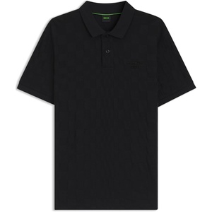 BOSS Men’s Pl_ps Spirit70 Jacq 10278661 01 Polo Shirt(Black 001)
