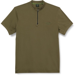 BOSS Men’s Pl_ps Spirit70 Qz 10278639 01 Polo Shirt(Open Green 347)