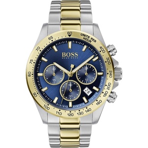 BOSS Men’s Premium Fashion Quartz Chronograph Watch | Water Resistance up to 50m (Model 1513755)(Hero Blue)