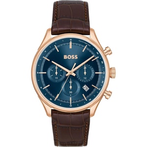 BOSS Men’s Quartz Chronograph Watch, Multi Dial, Innovative and Water Resistant up to 50 Meters 5ATM, Gift for Him(Gregor Blue)