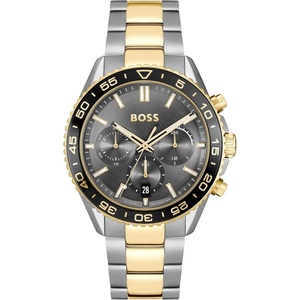 BOSS Men’s Quartz Chronograph Watch, Multi Dial, Innovative and Water Resistant up to 50 Meters 5ATM, Gift for Him(Runner Grey)