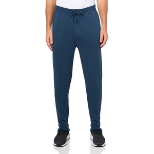 BOSS Men’s Sestart French Terry Cotton Joggers(Pacific Blue)