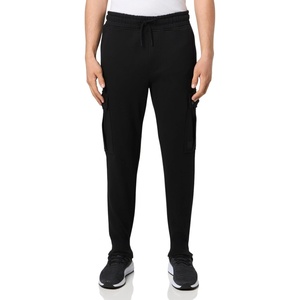 BOSS Men’s Seteam French Terry Cargo Joggers(Black Sky)