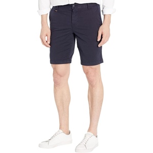 BOSS Men’s Slim Fit Cotton Twill Shorts(Blue Sky Captain)