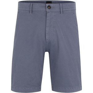 BOSS Men’s Slim Fit Cotton Twill Shorts(Navy415)
