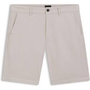 BOSS Men’s Slim Fit Cotton Twill Shorts(Open Grey 070)