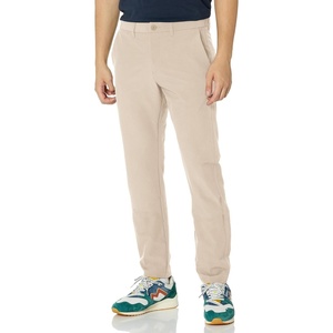 BOSS Men’s Slim Fit Tapered Leg Trousers in Technical Sport Fabric(Oxford Tan)