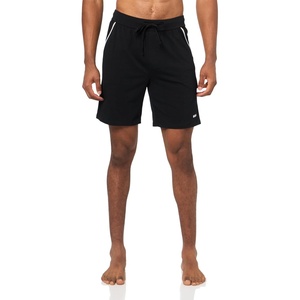 BOSS Men’s Soft Cotton Lounge Shorts(Black Magnolia)