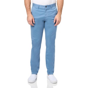 BOSS Men’s Tapered Fit Chino Trouser Pant(Chambray Blue)