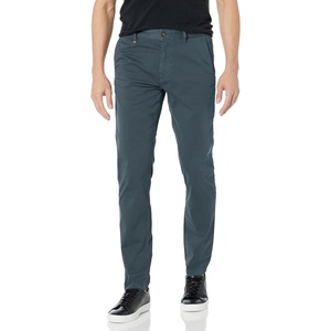 BOSS Men’s Tapered Fit Cotton Blend Trousers(Dark Teal Green)