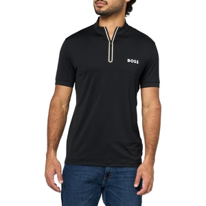 BOSS Men’s Taylor TOC Polo Shirt(Black Gloss)