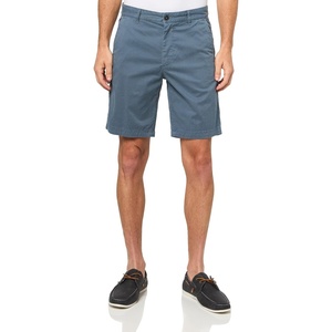 BOSS Mens Techno Twill Chino Shorts(Light Quartz Blue Fade)