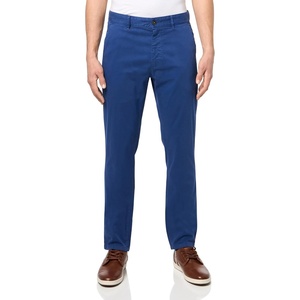 BOSS Mens Techno Twill Slim Fit Chino Trousers(Blue Sapphire)