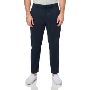 BOSS Men’s Techno Twill Tapered Chino Trousers(Blueberry Blue)
